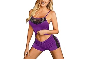 Women's Lace Pajamas, Soft Shorty PJs Set for Sultry Nights