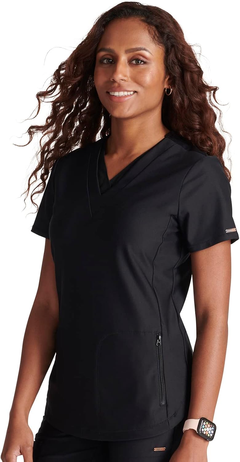 Cherokee Form Women Scrubs Top V Neck CK843 - Image 2
