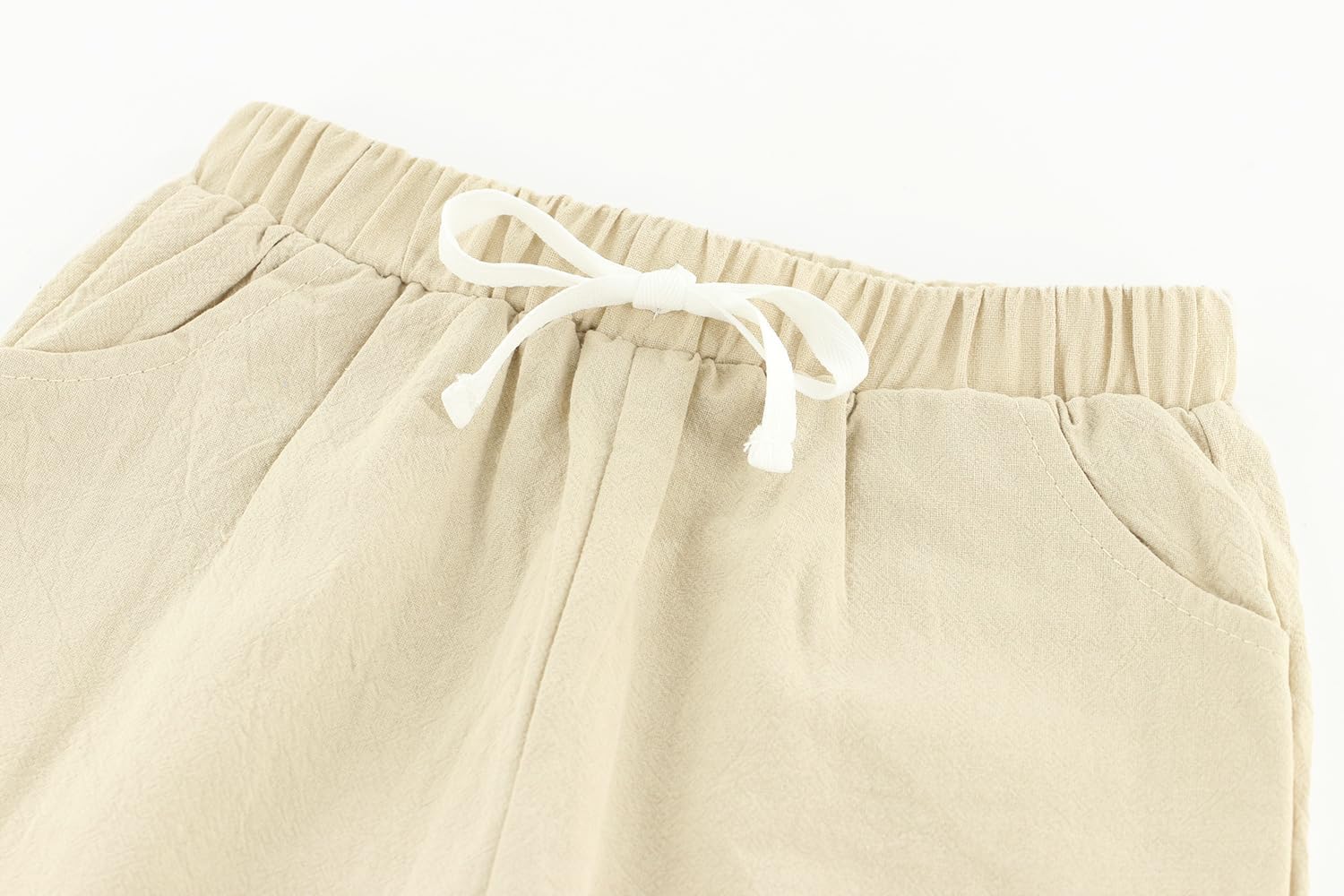 ACESTAR Toddler Baby Boys 2 Pieces Cotton Linen Set Long Sleeve Button Down Shirt Casual Pants Sets Spring Fall Outfits - Image 5