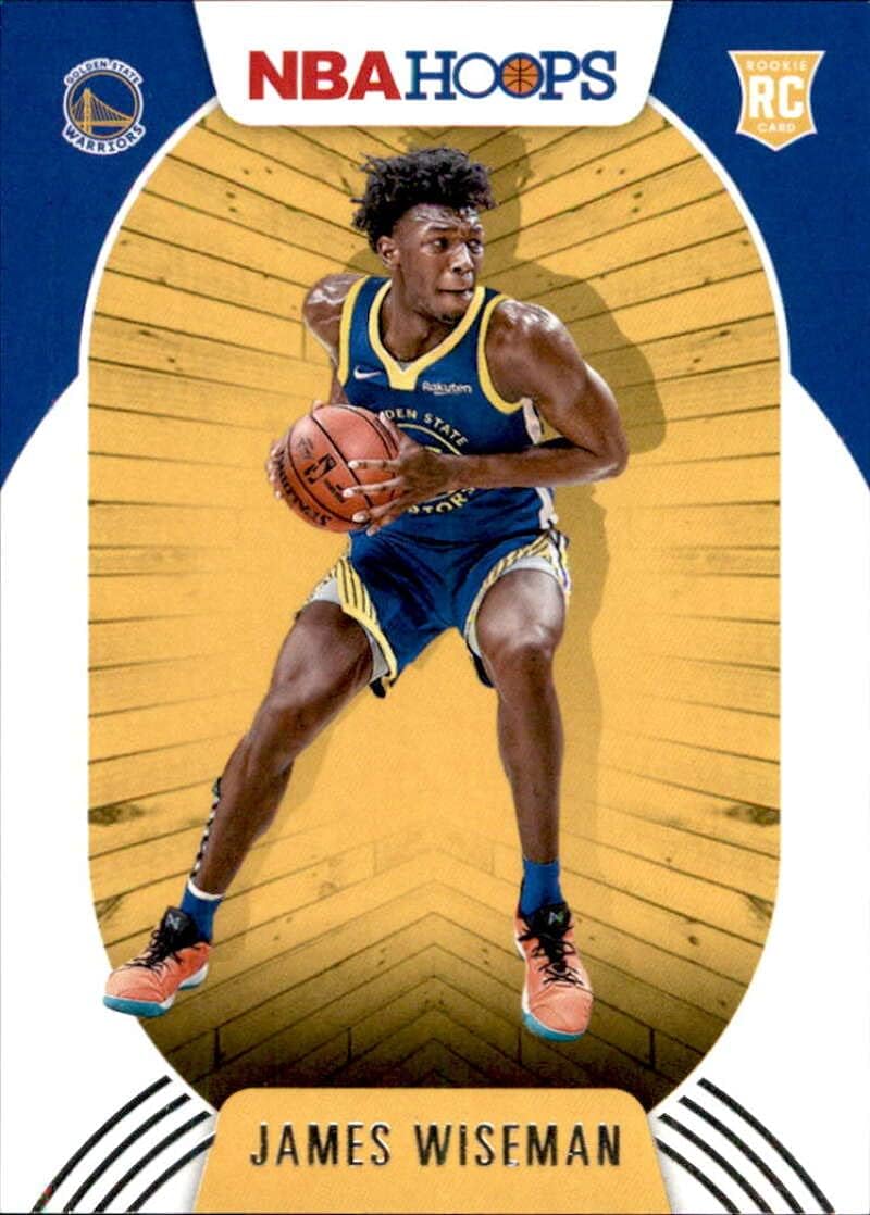 2020-21 Panini Hoops #205 James Wiseman Golden State Warriors Rookie Basketball Card