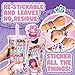 Sky Castle Sticki Rolls x Aphmau Toy Pendant & Bracelet Set – The Original Wearable Shareable Stickers with Toy Jewelry and Collector’s Page – Limited Edition – Glowing Gradient Cat