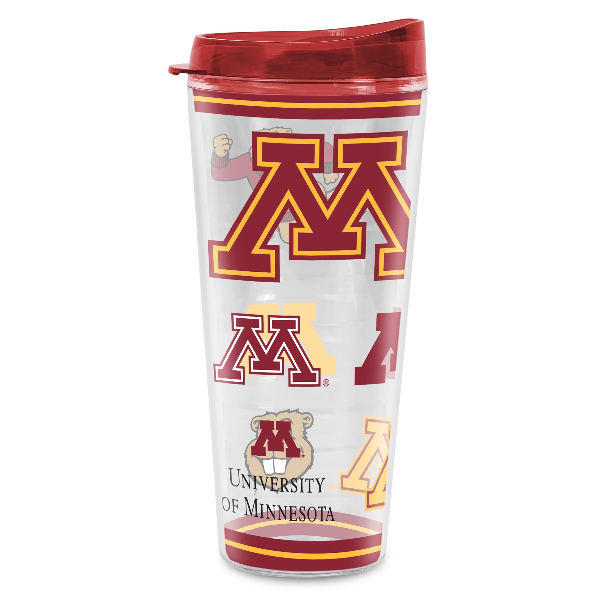 Rico Industries NCAA College Double Wall Mayhem 16oz Or 20oz Tritan Tumbler W Lid