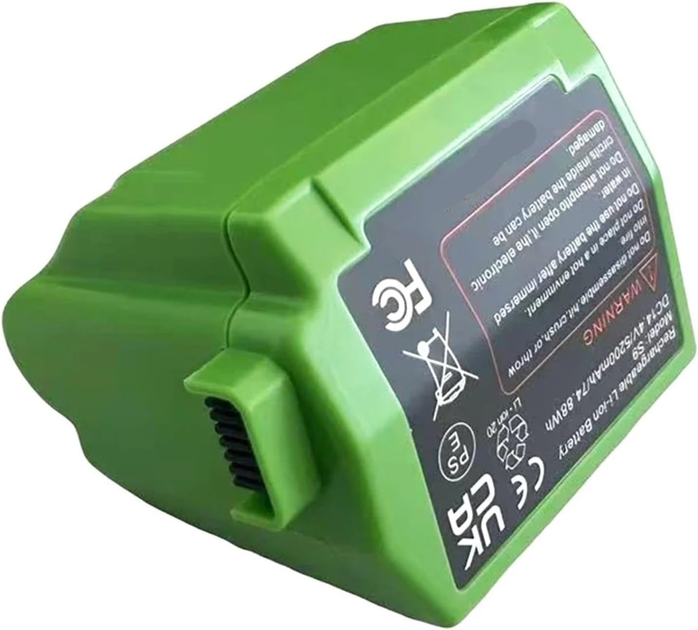 14.4V 74.88WH 5200mah PNA BL-B Lithium Battery Pack，Compatible For Roomb，S9 9150 9550 Robot Sweeping Machin Replacement Battery Accessories