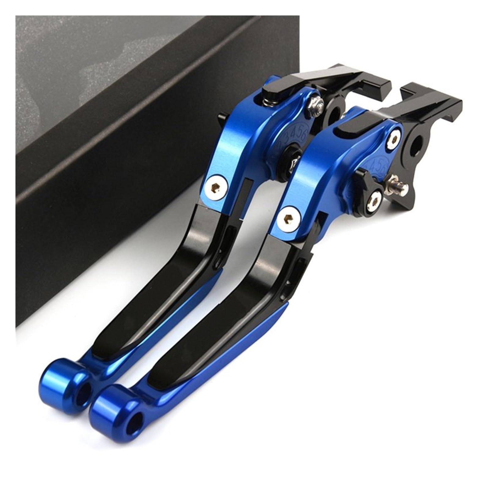 Pbqenxb Break and Clutch Levers for XADV 750 for Forza750 for XADV750 2024 2025 2026 Motorcycle Adjustable Handle Brake Lever Clutch Levers(Blue Black Blue)
