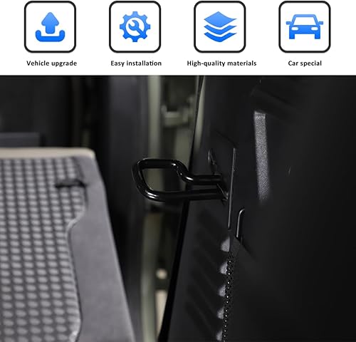 Miniatura 5 de Soporte de ajuste de ángulo del respaldo del asiento trasero del automóvil de aleación de aluminio Accesorios modificados automáticamente para Land