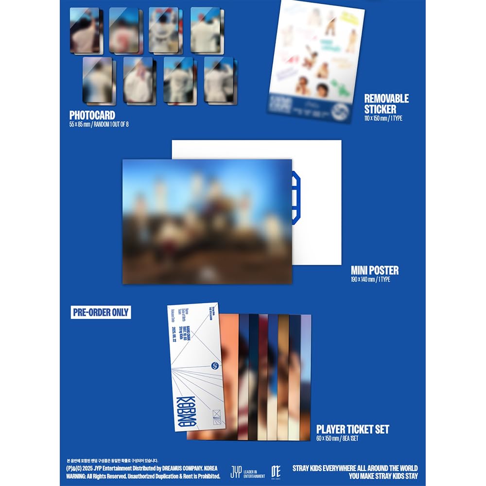 Amazon.com: STRAY KIDS KARMA [CEREMONY Ver.] 4th Album + Pre