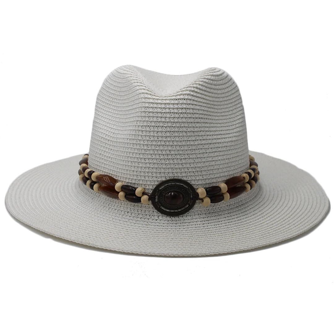 Cappelli Panama in paglia morbida da uomo e da donna, cappelli a tesa larga, cappelli Sombrero Beach Fedora Outdoor Travel