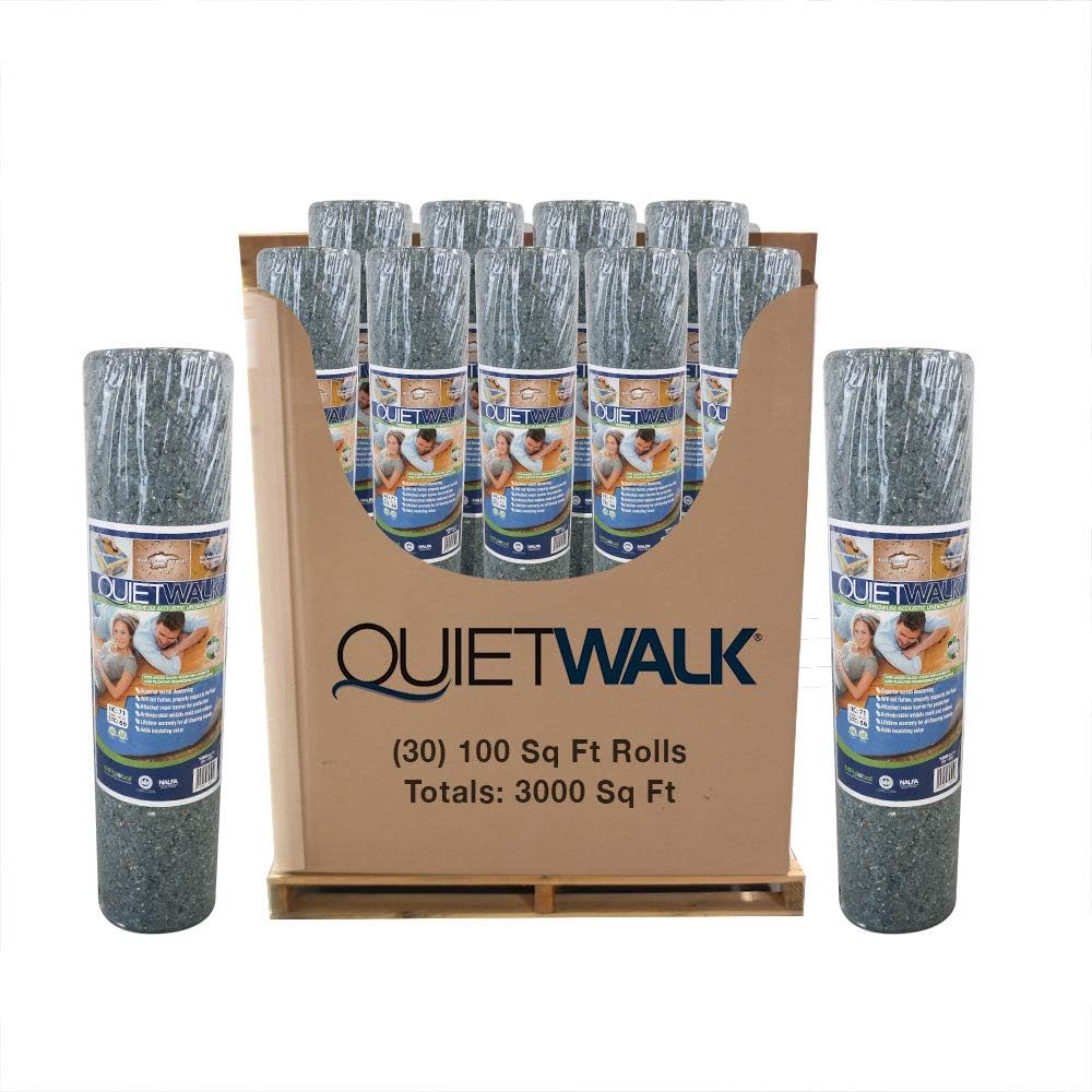 QuietWalk Pallet Laminate and Floating Wood Flooring Underlayment with
