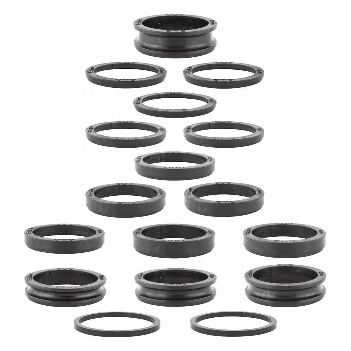 SRAM Dub MTB/Road V3 Bottom Bracket Spacer Kit - Includes Dub Spacers & BSA Standard Aluminum Spacers for Precise Fit & Compatibility