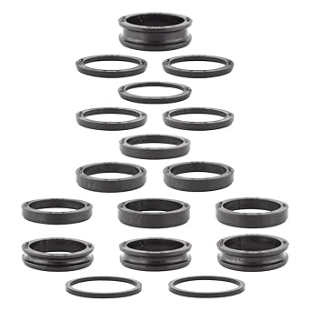SRAM Dub MTB/Road V3 Bottom Bracket Spacer Kit - Includes Dub Spacers & BSA Standard Aluminum Spacers for Precise Fit & Compatibility