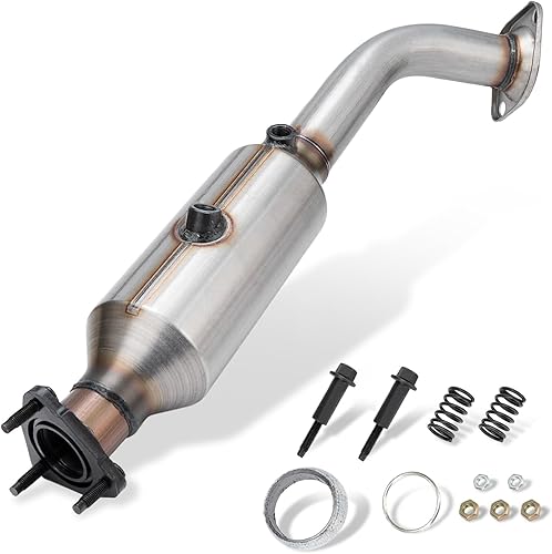 Miniatura 8 de Kit convertidor catalítico delantero de alto caudal, ajuste directo Honda CRV CR-V 2007 2008 2009 2.4L reemplazar 53782 (compatible con EPA)