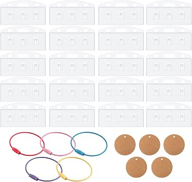 Diteje Card Badge Holder Compatible with Yoto Cards,Card Organizer Storage