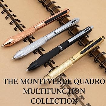 Amazon | モンテベルデ(MONTEVERDE) QUADRO クアドロ4in1 多機能ペン