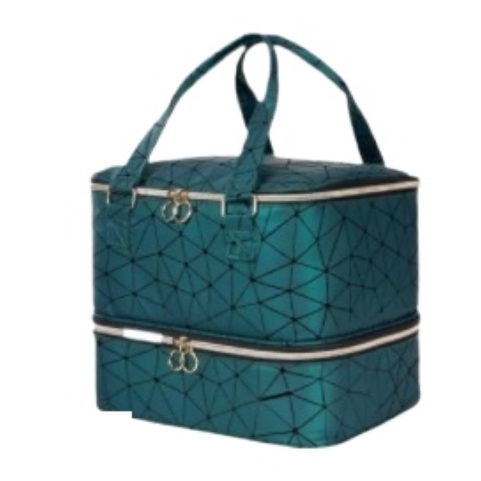 XDMINGY Nail Polish Storage Container Multifunctional Nail Polish Storage Bag Portable Essential Oil Box Manicure Accessories Green