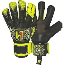 ONEKEEPER Fusion Goalkeeper Gloves Kids Goalie Gloves with Semi-Pro Latex Grip - No Finger Protection Durable Youth Gloves Sizes 3-7