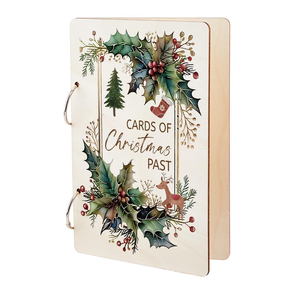 holiday card binder Christmas Card Binder, Christmas Memory Book, Family Christmas Photo Album, Holiday Christmas Cards Keepsake, Past Holiday Cards, Nutcracker