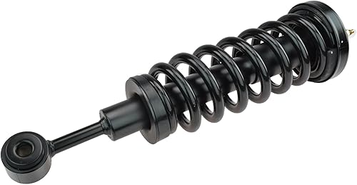 Miniatura 824 de TRQ Kit de suspensión delantera, conjunto de amortiguadores y resortes, barra estabilizadora, enlace estabilizador compatible con Chevrolet