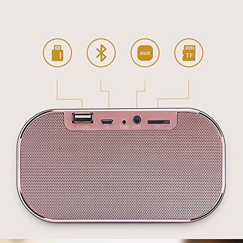 TTAototech Wekker met Bluetooth-luidspreker, multifunctionele thermometer Radio Handsfree bellen Muziek MP3-speler, instelbare LED-spiegelverlichting Nachtkastjes Wekkers Thuis/slaapkamer/kantoor - Image 5