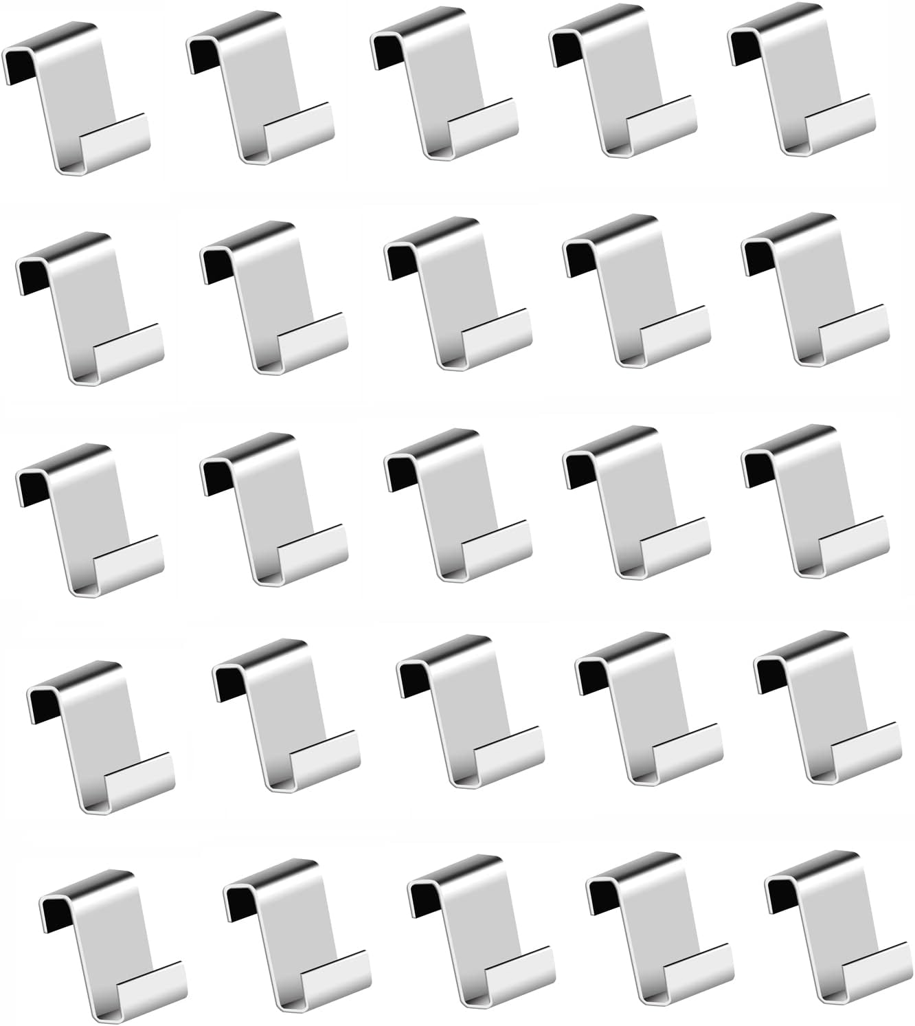 Medsuo 25pcs Greenhouse Clips Z Overlap Clips Greenhouse