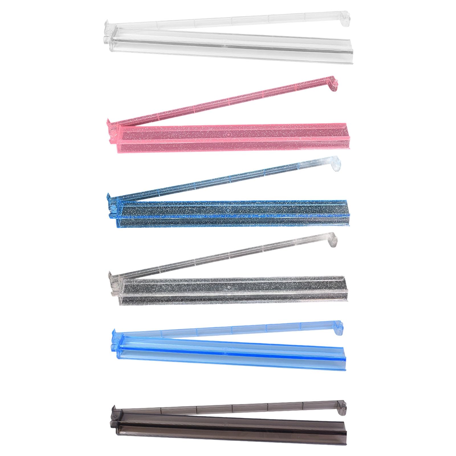Lot de 4 supports Mahjong élégants en acrylique avec poussoir, organiseur de carreaux, pour activités de fête décontractées, professionnelles