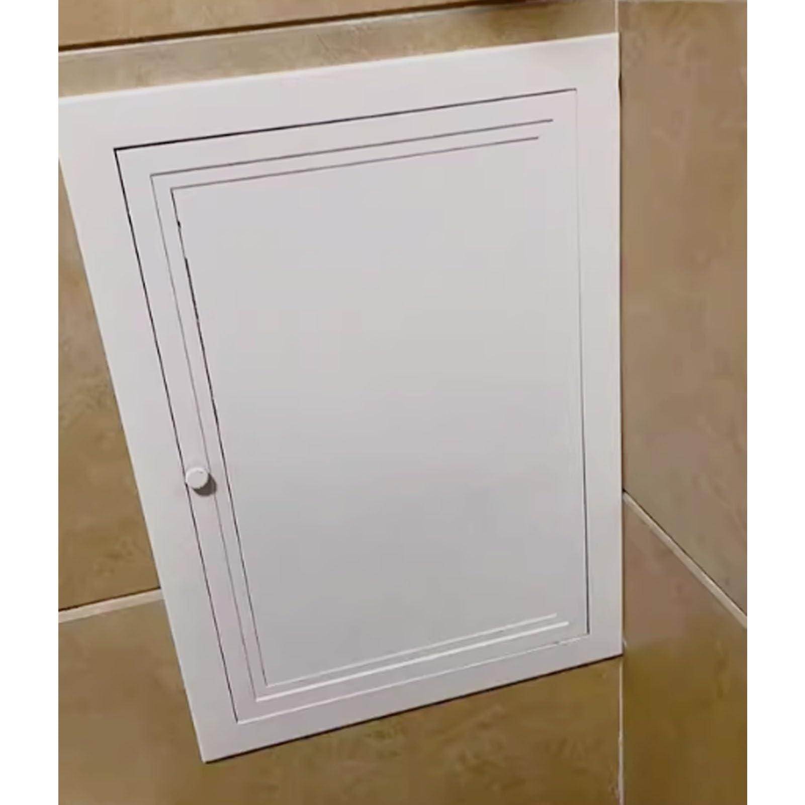Trappe de grenier avec poignée rotative et couvercle en aluminium