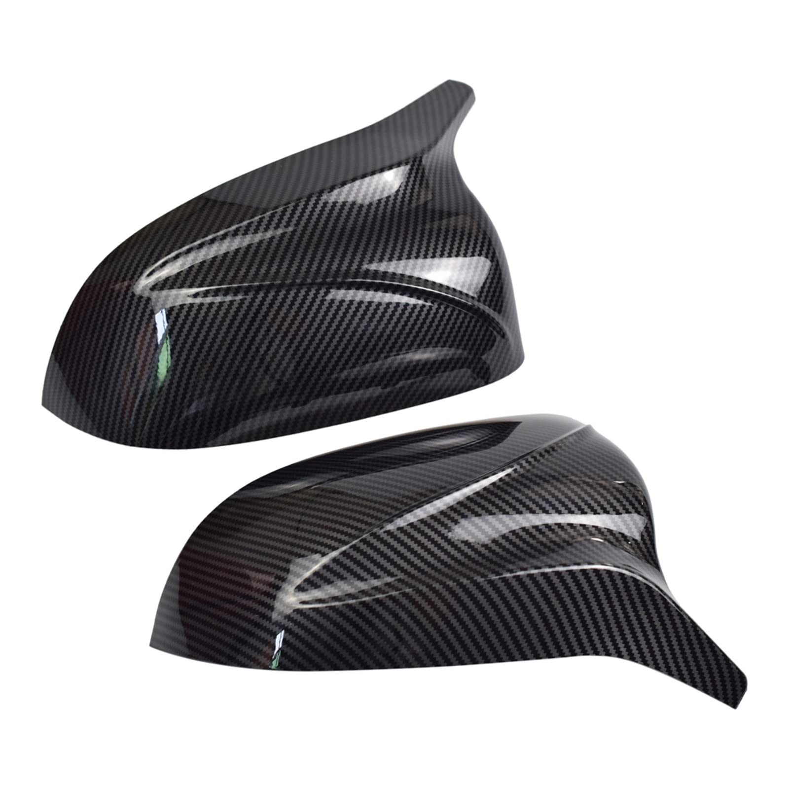 Zamienne osłony Osłony Lusterek Bocznych 2 Szt. Pokrywa Lusterka Wstecznego Czapki Styl Zamiennik Dla X3 G01 X4 G02 X5 G05 X6 G06 X7 G07 (Kolor : Carbon pattern)