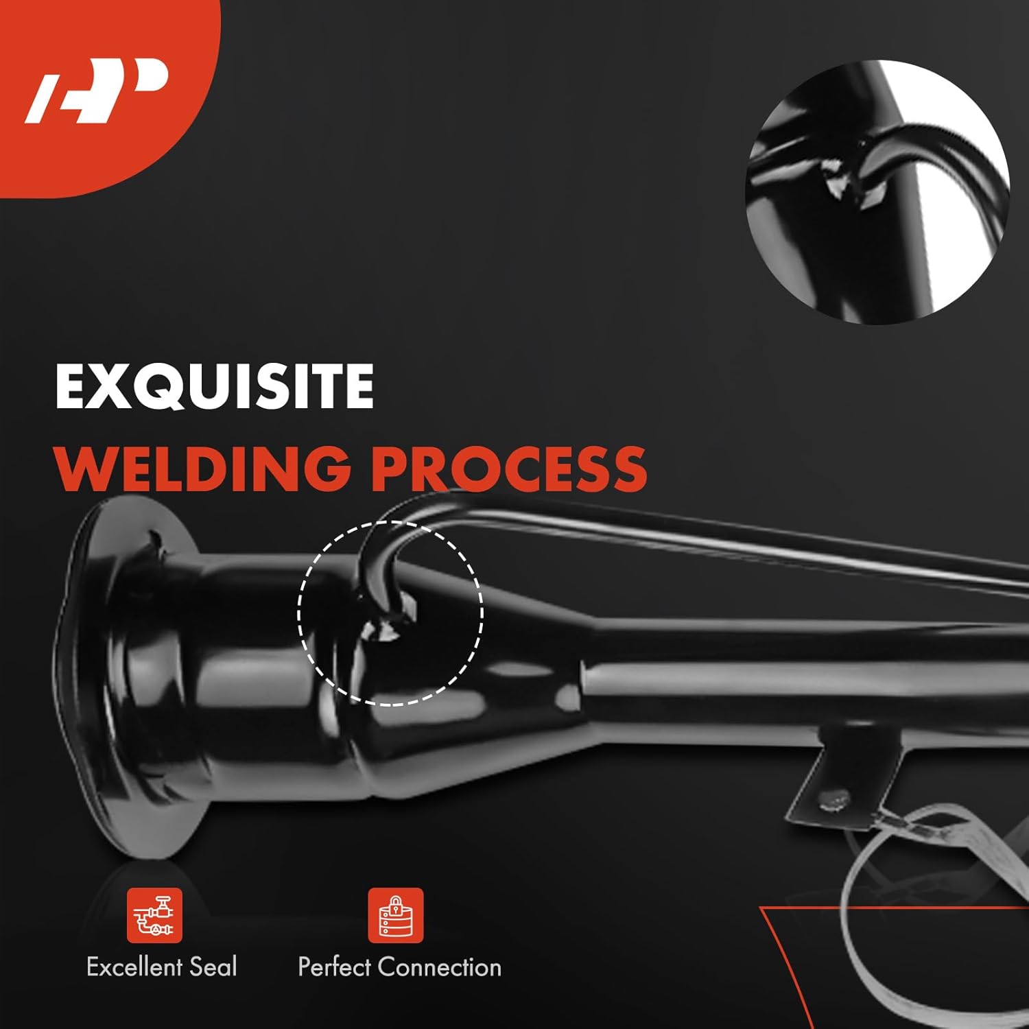 A-Premium Fuel Tank Filler Neck Pipe Hose Compatible with Dodge Neon 2000-2005 & Plymouth Neon 2000-2001 Sedan Petrol, Replace# 5278998AA 5278307ADFN517