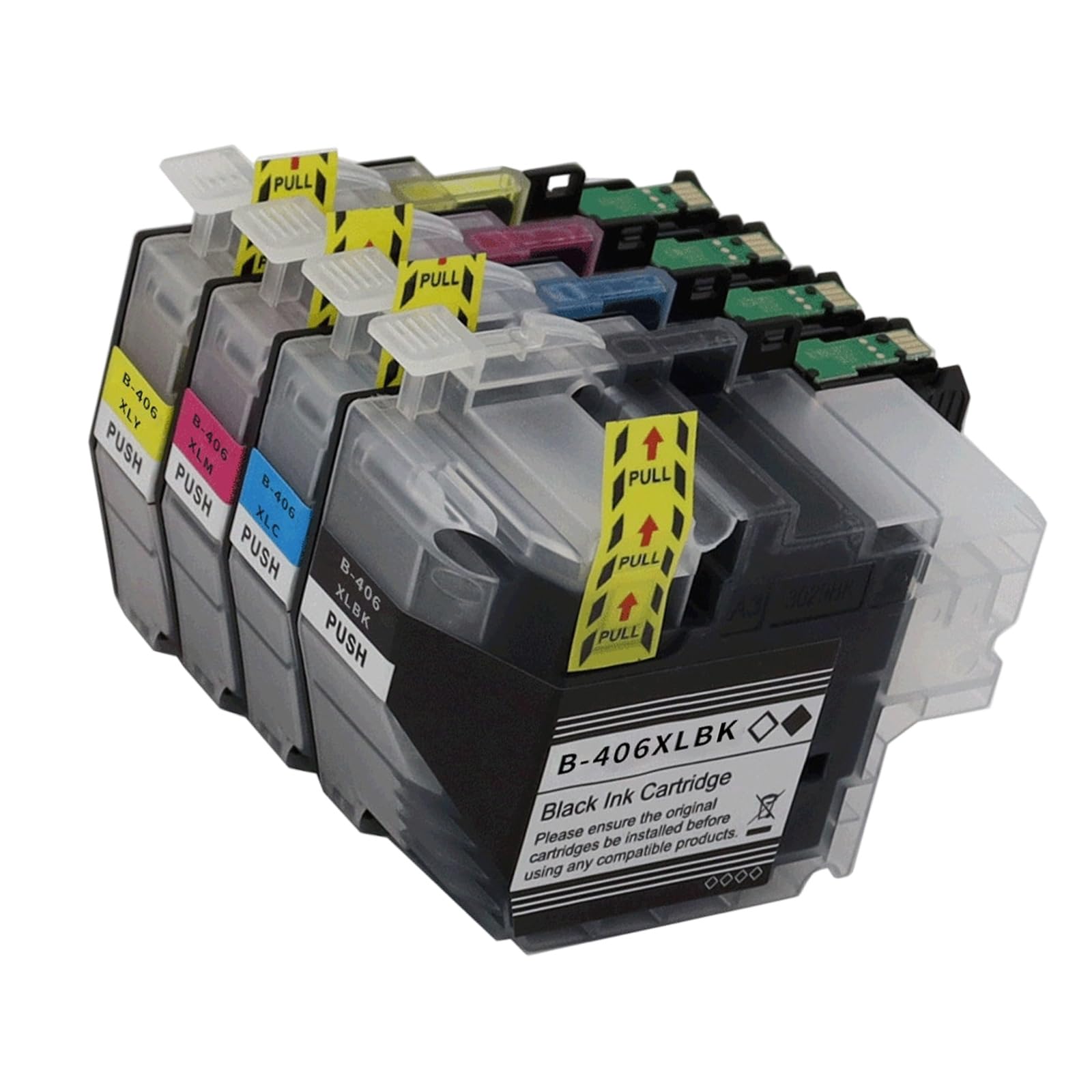 Cartuccia di ricambio in ABS per stampanti LC406XL con uso prolungato e cartucce di inchiostro ad alta capacità Materiali ABS