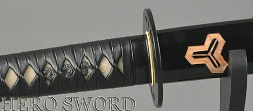 Miniatura 3 de Kill Bill Katana Grave Evil Lion Espada Samurai japonesa NO BO HI T1095 Hoja de combate de acero de alto carbono TangVery Sharp