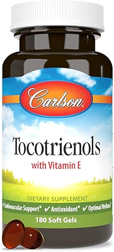 Miniatura 5 de Carlson Labs Tocotrienoles Softgels, 180 unidades