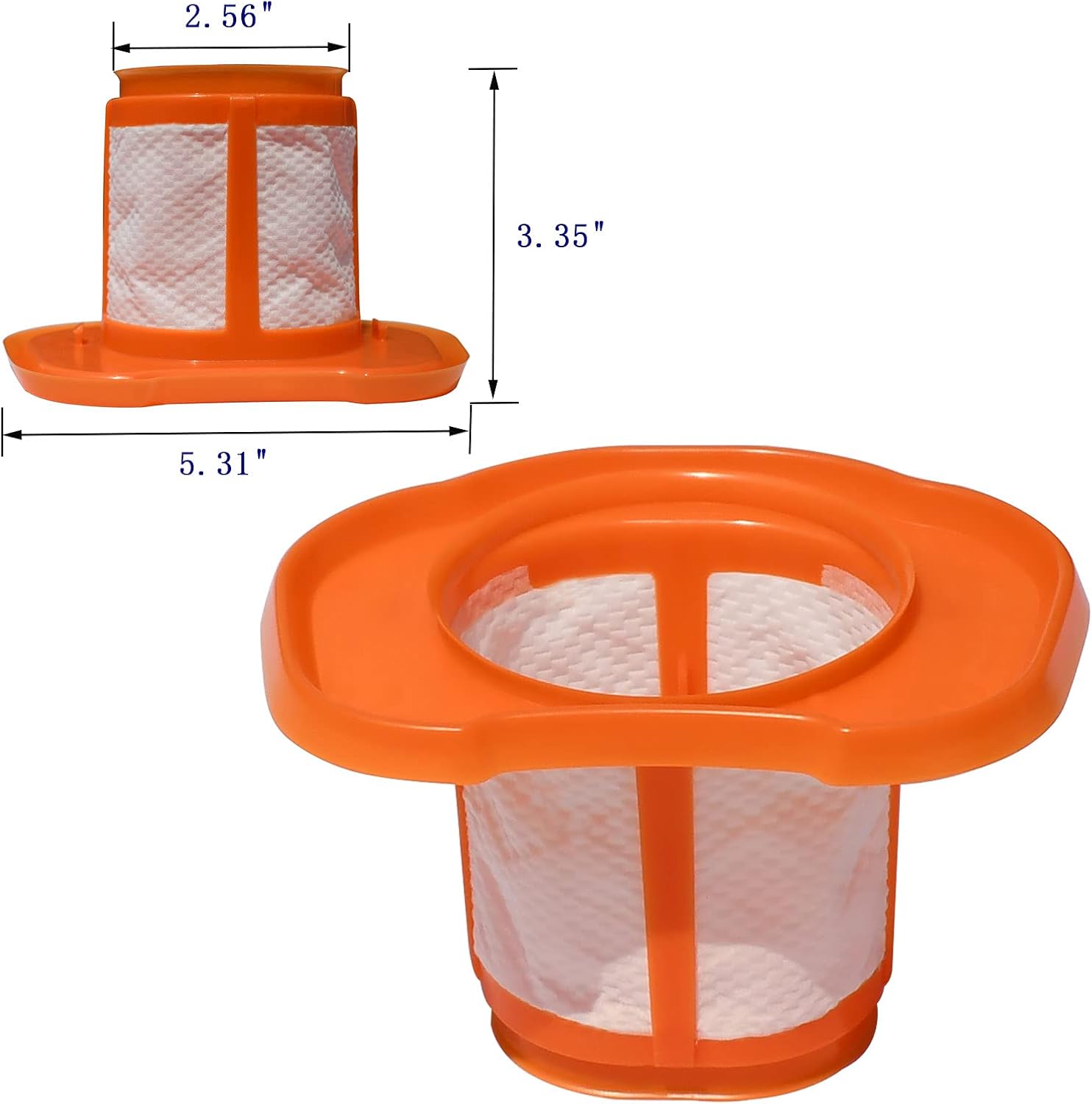 Filter Replacement for Black and Decker Models HHVKF10 HHVK515BPF07, HHVK320J10, HHVK320J61, HHVK320JZ01, HHVK415B01, HHVK515J00, HHVK515J00FF, HHVK515JP07