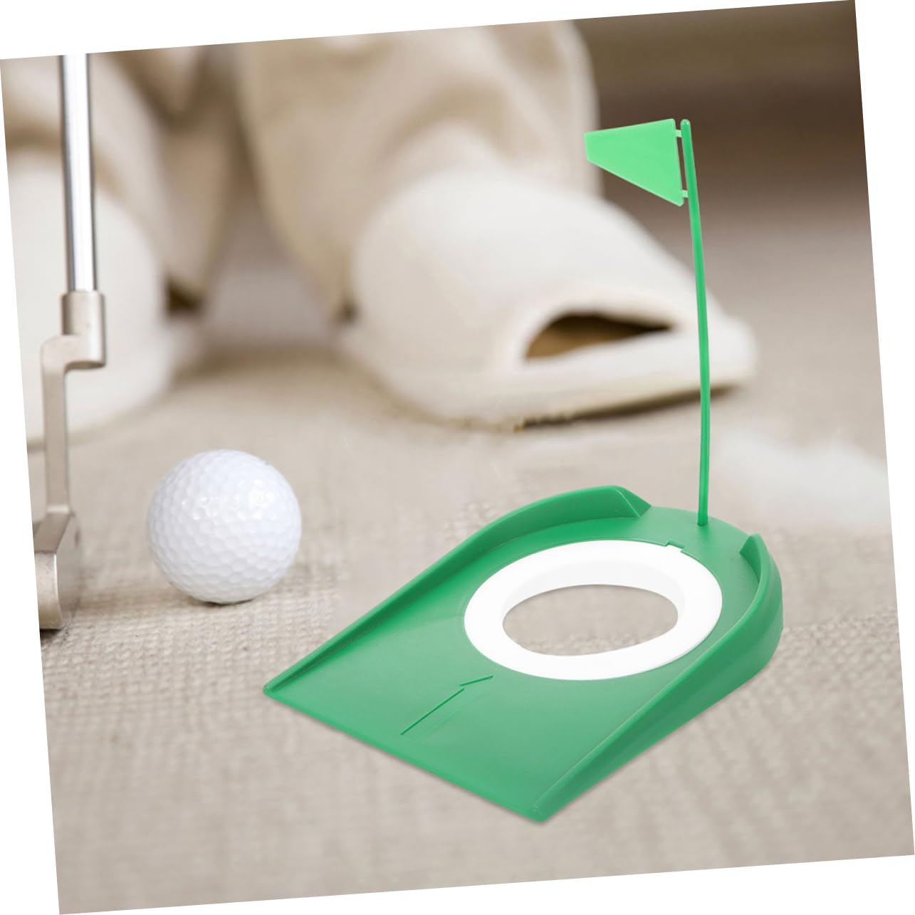 Homoyoyo 5pcs Golf Putting Cup Training Aid for Golf Practice Lightweight Compact Made of Abs Plastic