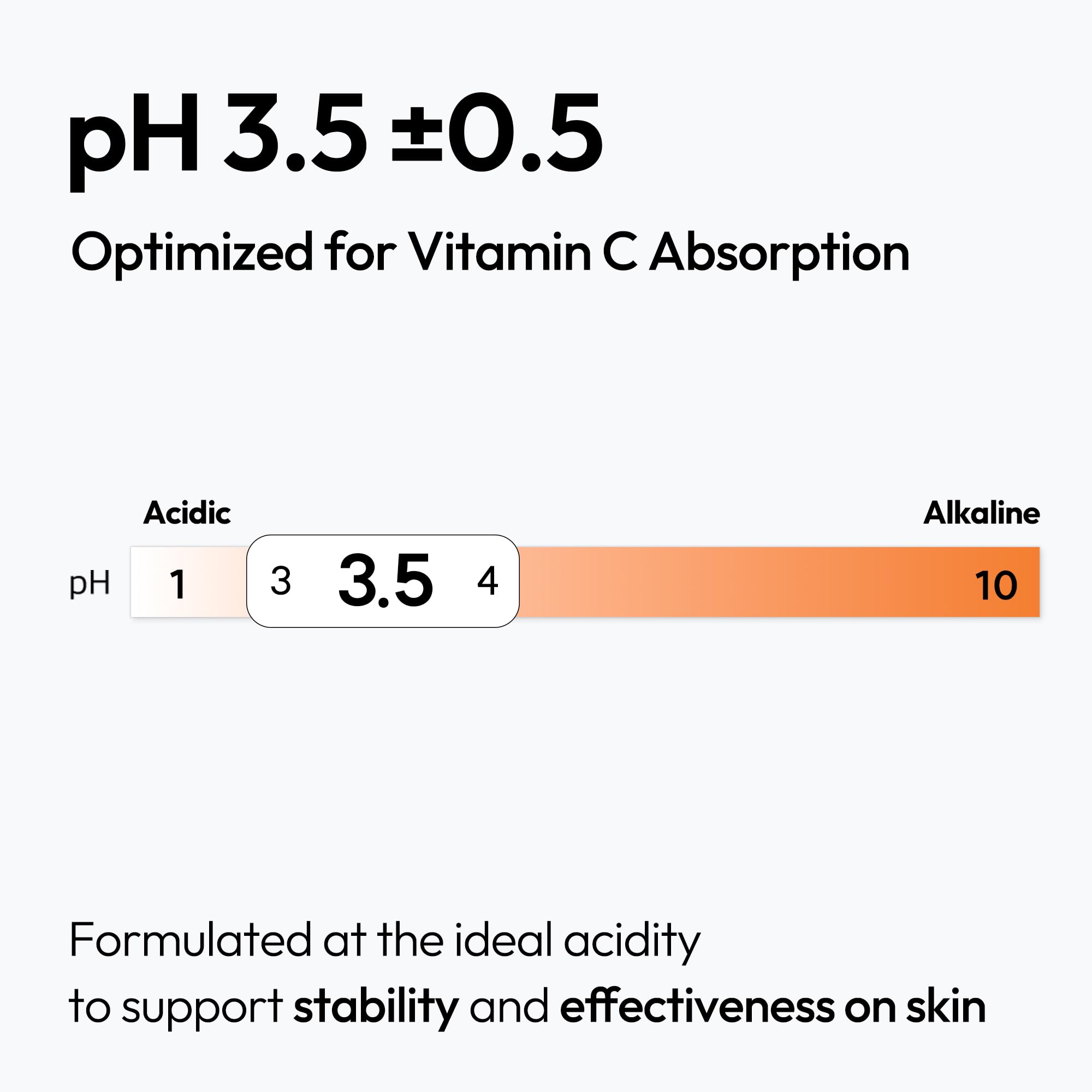 LAYERLAB Daily Pure Vitamin C 10% Serum, Antioxidant Face Serum, 0.94 fl oz