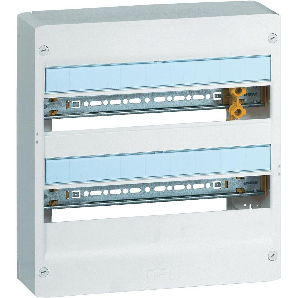 Tableau LEGRAND DRIVIA 2 rangées 18 modules IP30 IK05 - Blanc RAL9003