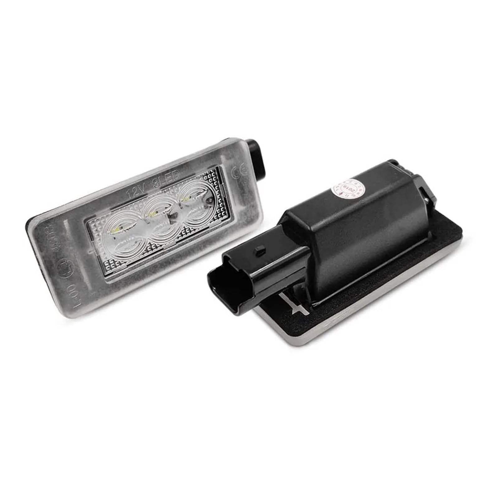 Luci targa 2X Numero Di Licenza LED Luce Targa Posteriore Canbus Per Peugeot 207 CC 308 MK2 2008 208 508 5008 9682403680 Luce Targa