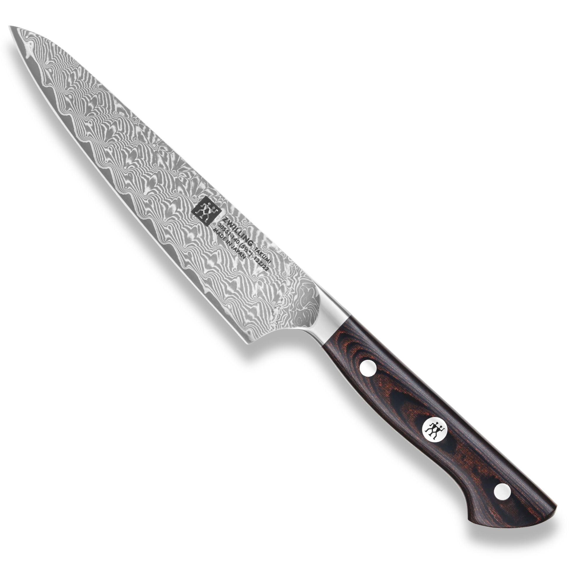 ZWILLING Takumi ダマスカス鋼 ペティナイフ14cm ZWILLING タクミ コンパクトシェフ 140mm 日本製 ダマスカス包丁