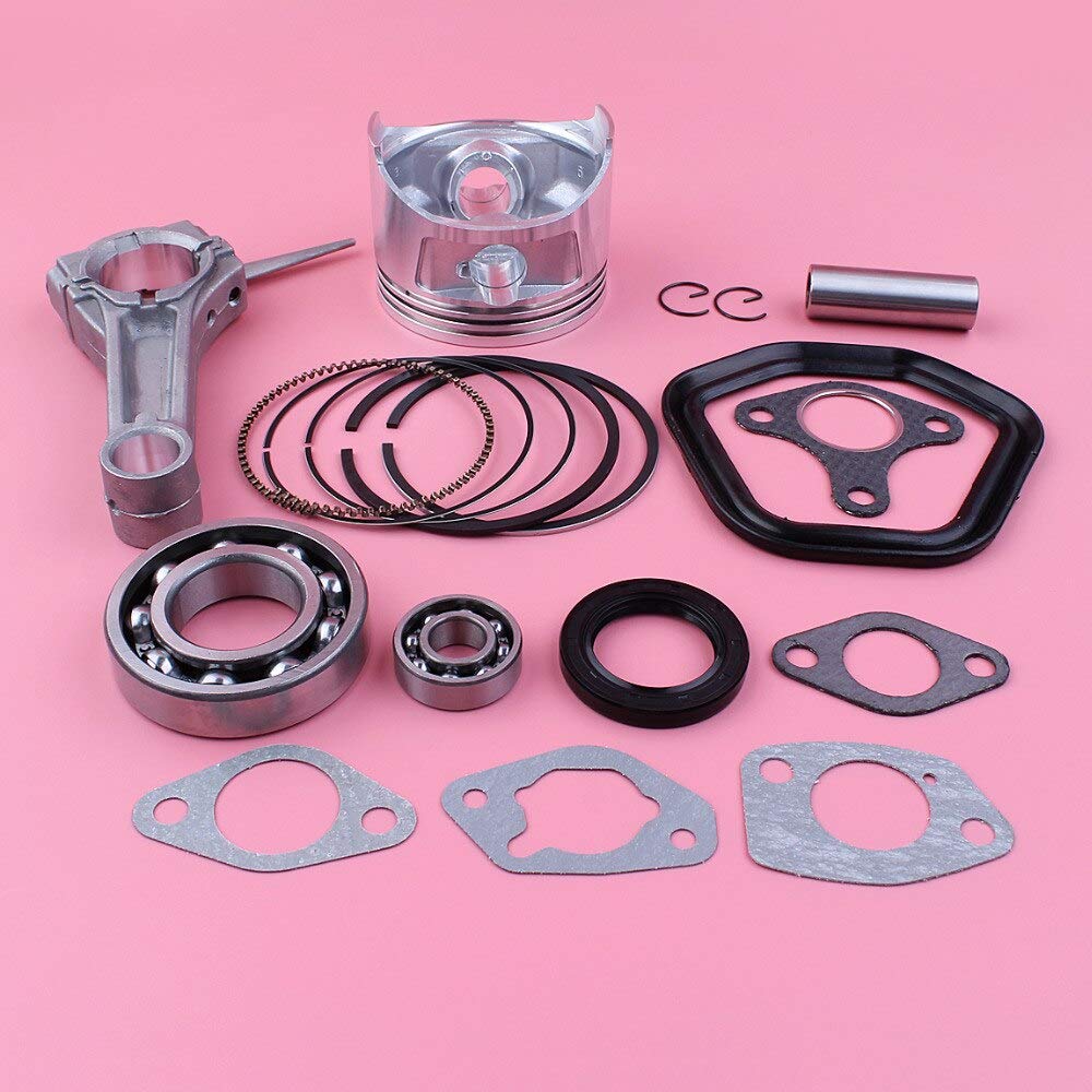 Juego de juntas de sello de aceite de cojinete de cigüeñal de anillo de pistón de 88mm para Honda GX390 13HP GX 390, pieza de motor de cortacésped generador