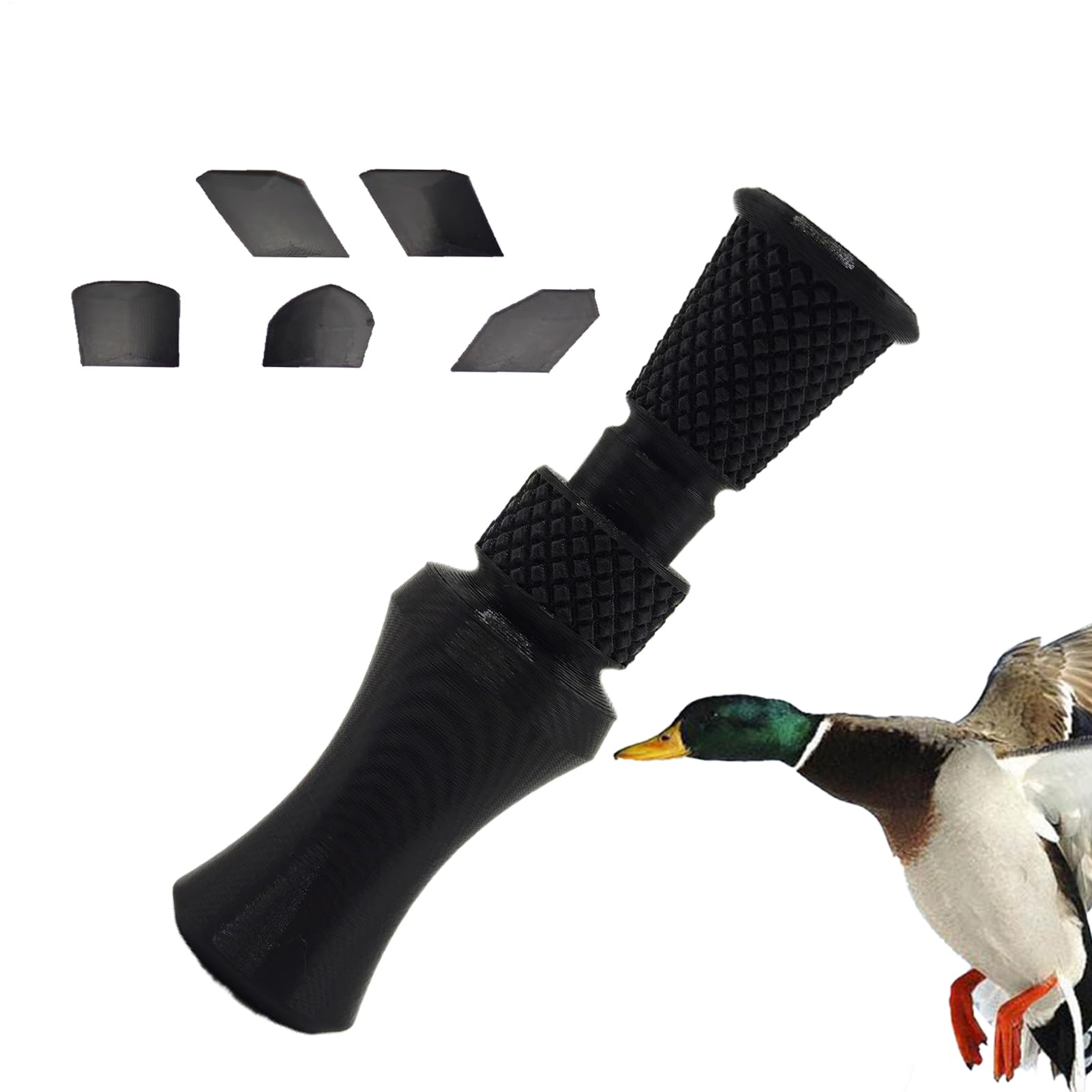 Duck Calls for Hunting | Llamadas de juego impresas en 3D, silbato con 5 chips de sonido reemplazables para capturar juegos al aire libre para niños y adultos