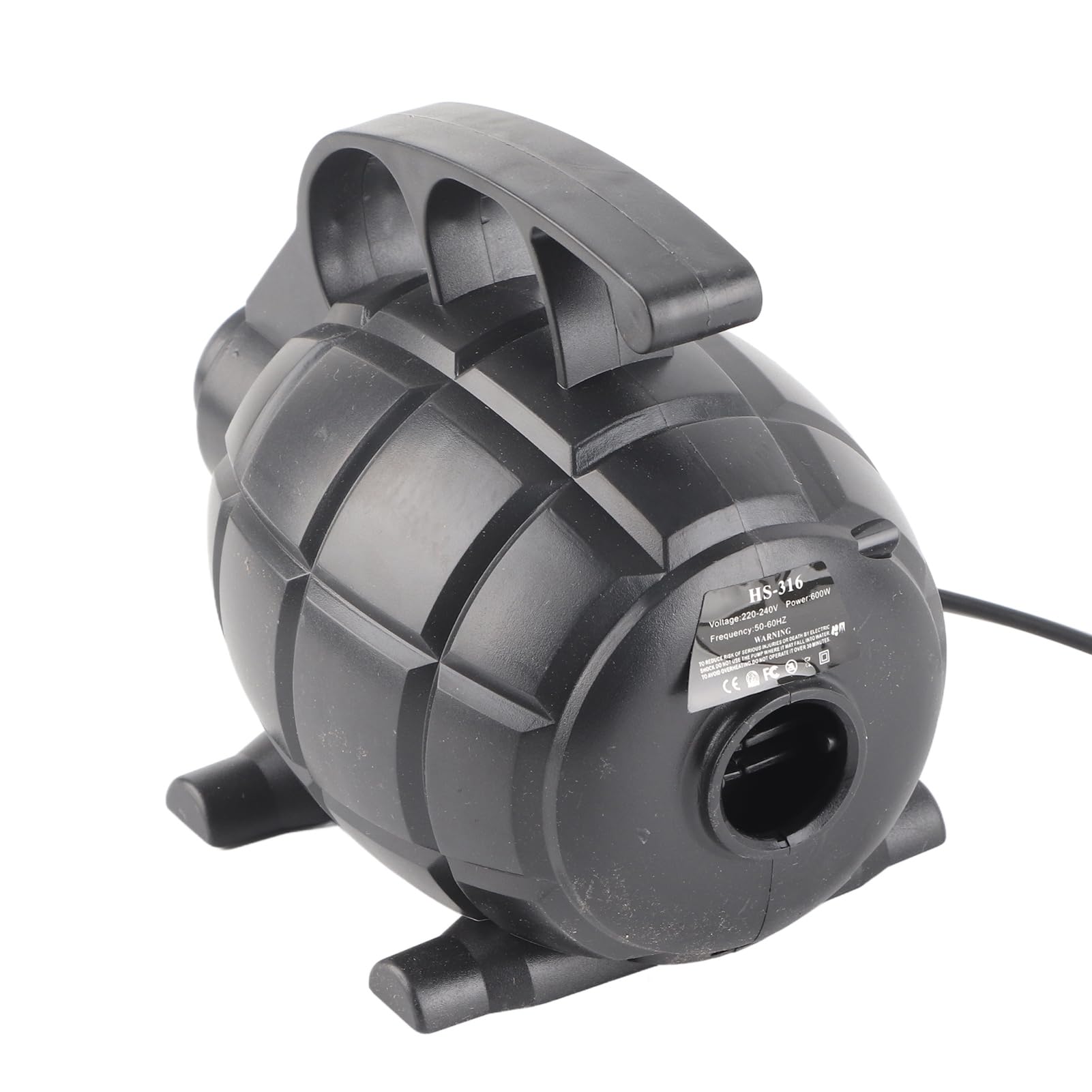 Pompa Ad Aria Elettrica 17000pa, Pompa Ad Alta Pressione 600W per
