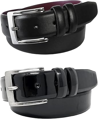STACY ADAMS Cinto Masculino Carnegie Polido De 34 Mm, Índigo, 34