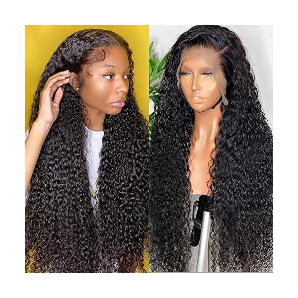 Beaushiny Brazilian Water Wave Wig With Baby Hair Glueless 13X4 Transparent Lace Frontal Wig Curly Human Hair Pre…