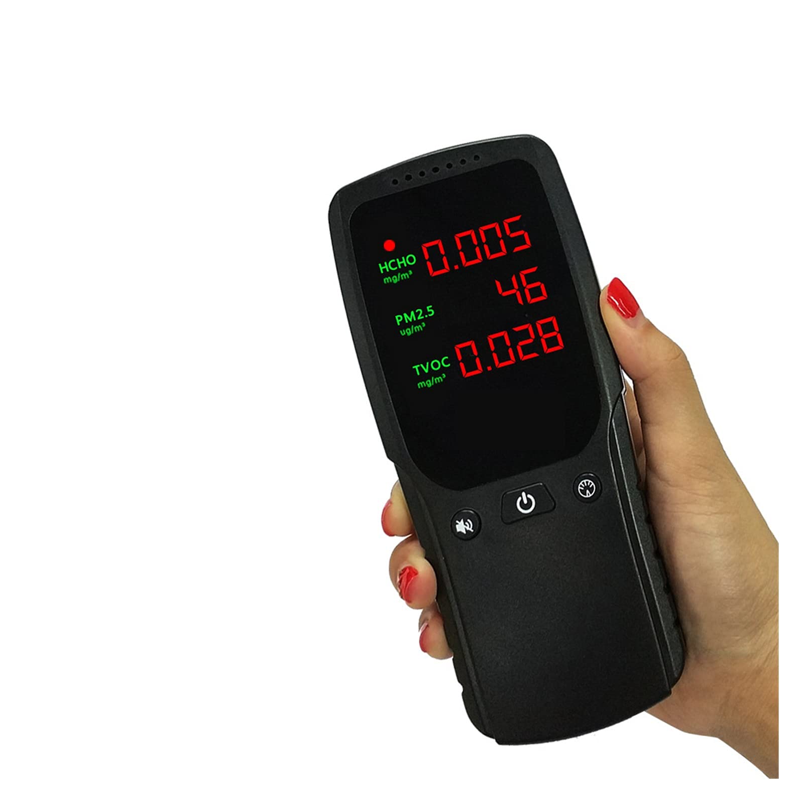 Gas Leak Detector PM2.5 Haze Meter Formaldehyde Detector Household Indoor Air Quality