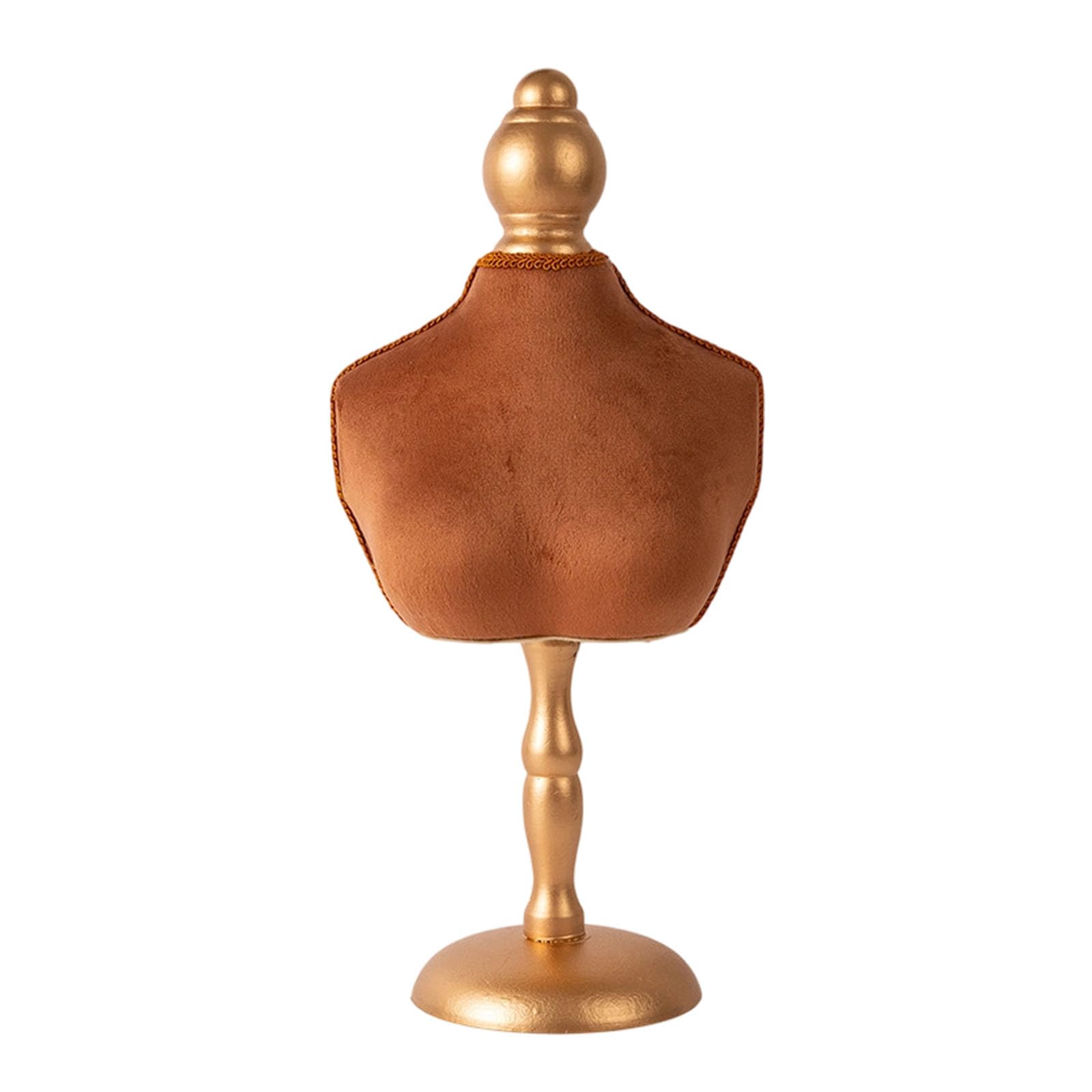 MURYE Contemporary Bust Jewelry Display Holder with Smooth Wood Finish Ideal for Retail Stores Contemporary Jewelry Showcase