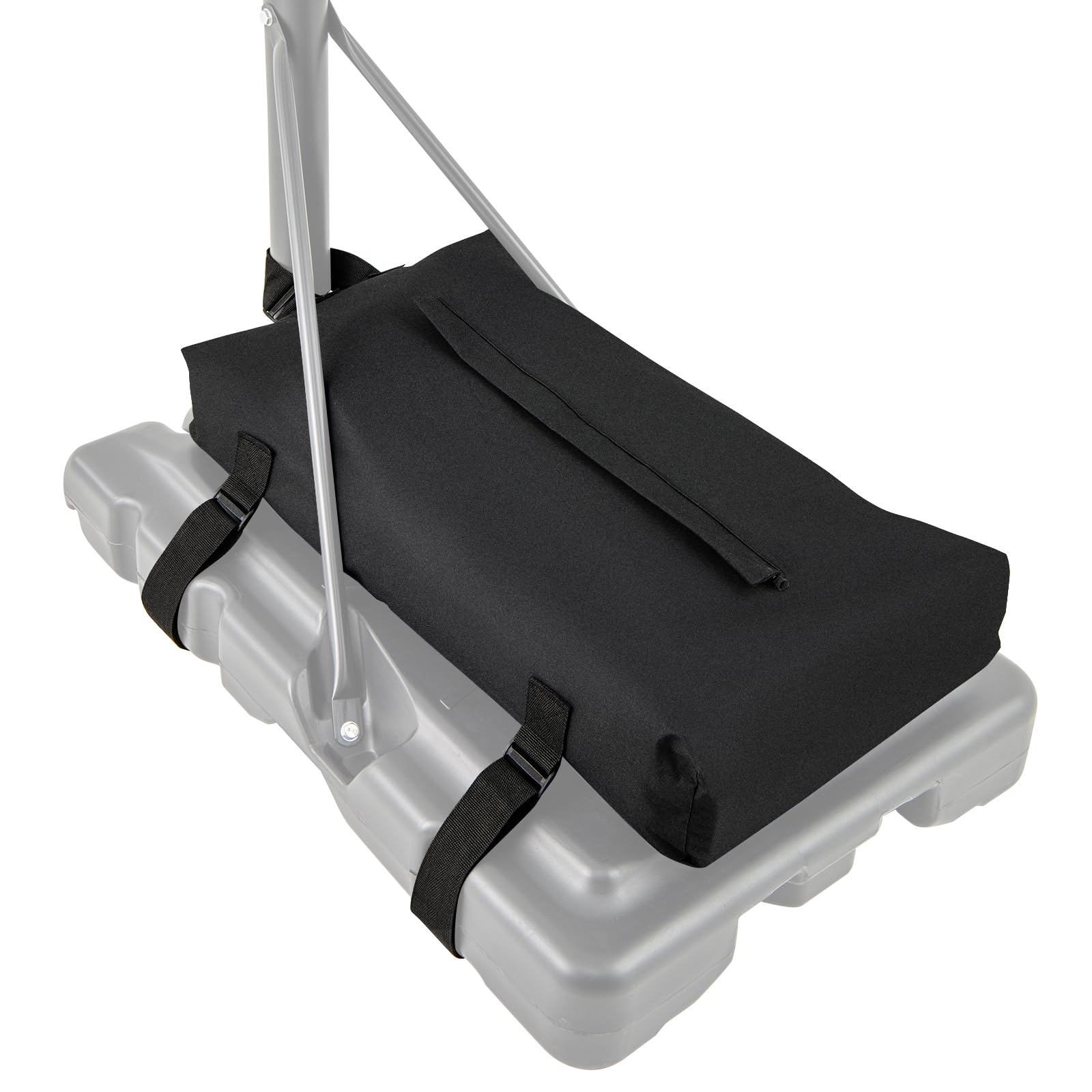 GYMAX Sac de Sable Robuste pour Panier de Basket-Ball Portable, ancrage inférieur lesté, Tissu Oxford 600D résistant aux intempéries, Peut Supporter jusqu'à 136 kg, Utilisation en intérieur et en