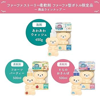 オルゴール付　ファーファ Amazon.co.jp: ファーファ ストーリー 洗濯洗剤 あわあわ
