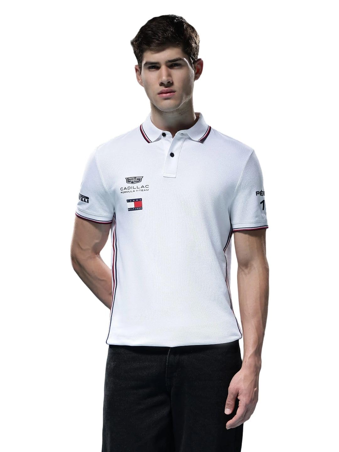 tommy hilfiger Printed Regular fit Cotton Polo t-Shirt-picture-22