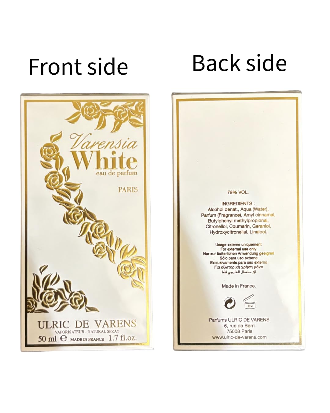 Ulric de Varens White - EDP 50ML Kadın Parfüm