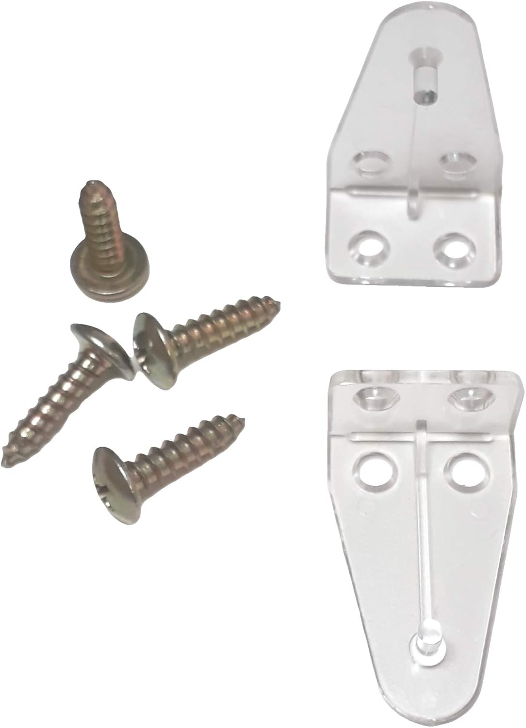 1" Mini Blind Hold Down Brackets for Window Blinds with 5/8