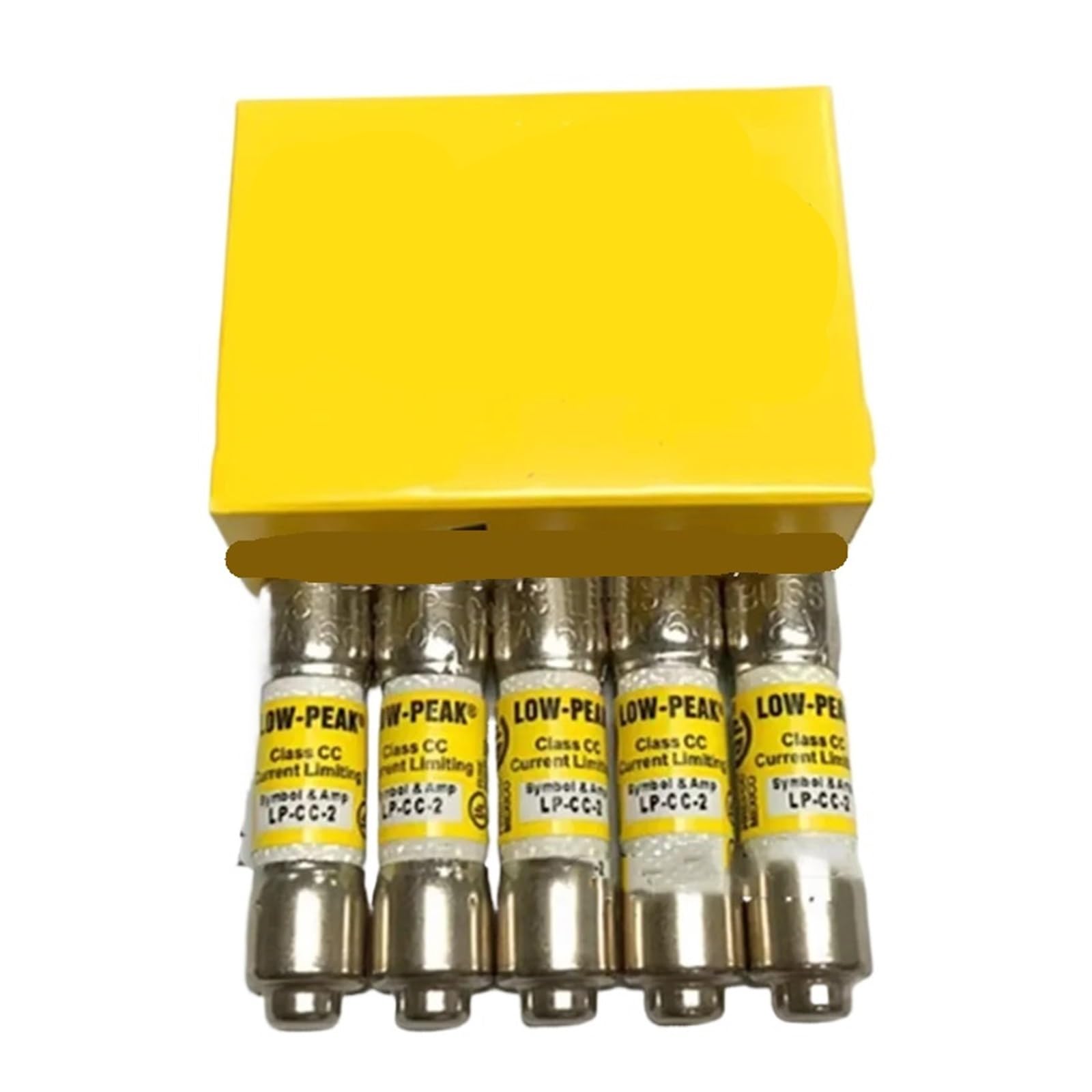 Fusible LP-CC-5 600 V temporisé de classe CC, lot de 5 pièces pour la protection des circuits