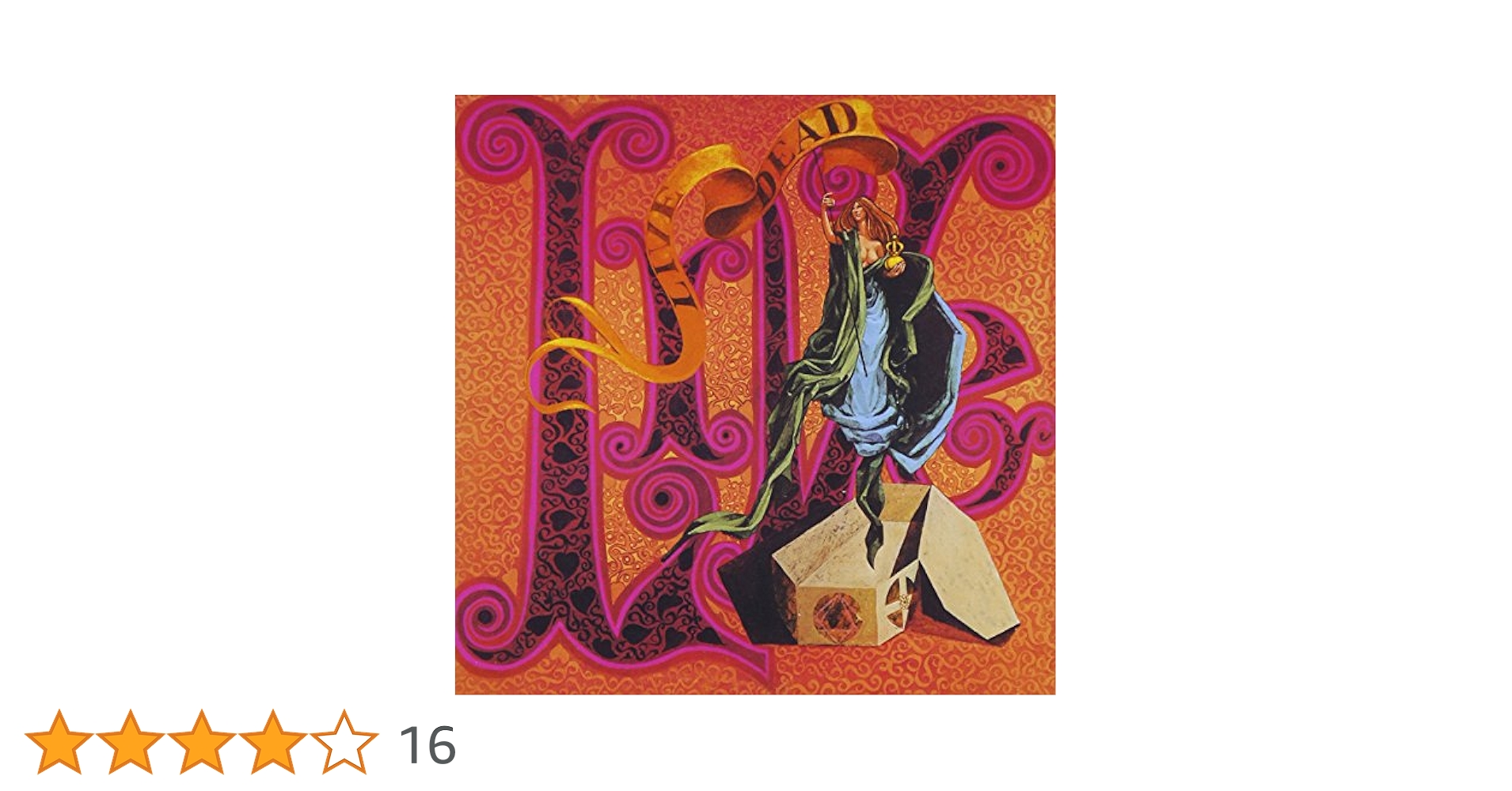 グレイトフル・デッド　ライヴ/デッド　紙ジャケ Amazon.co.jp: ライヴ/デッド(紙ジャケット&SHM-CD): ミュージック